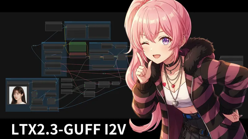 8G显存可用！图生视频工作流推荐：LTX2.3-GUFF-I2V